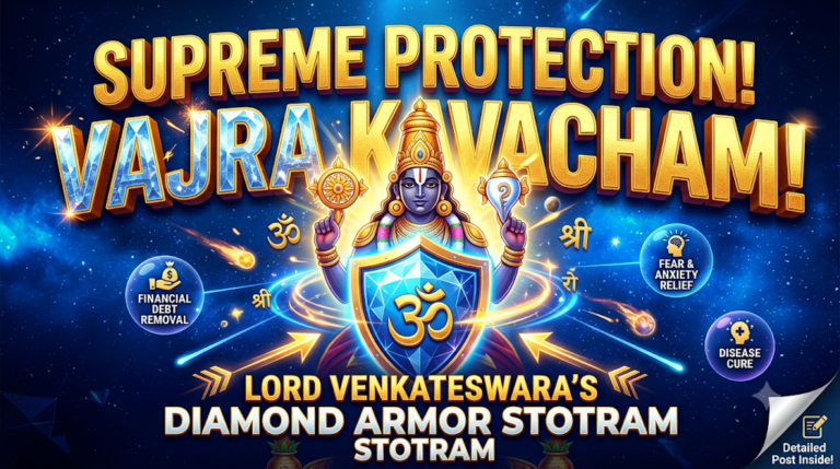 Sri Venkateswara Vajra Kavacha Stotram