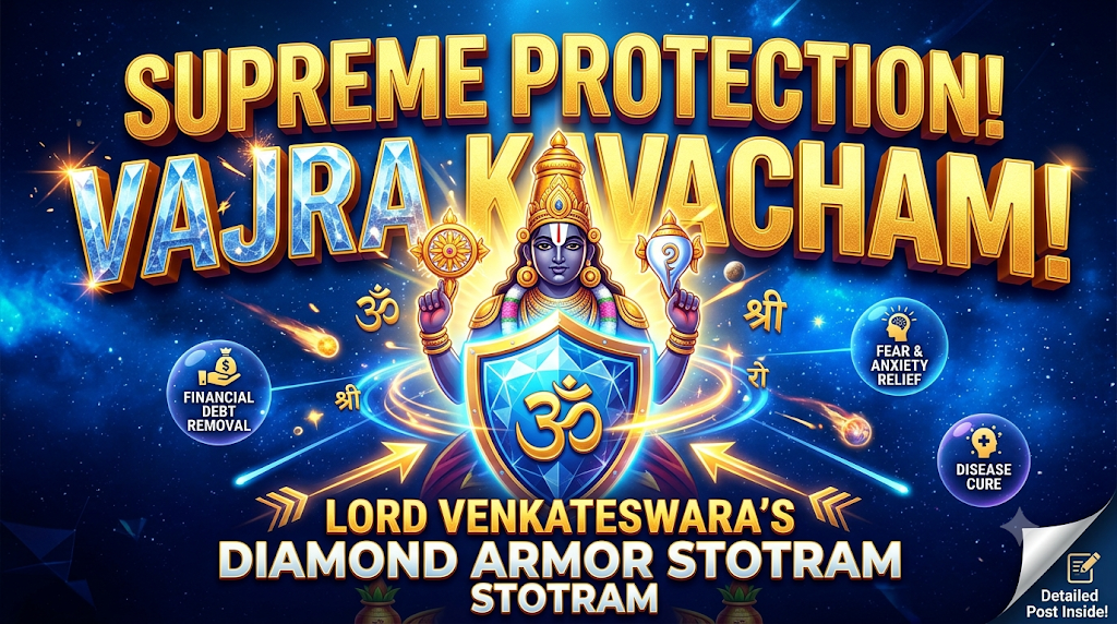 Sri Venkateswara Vajra Kavacha Stotram